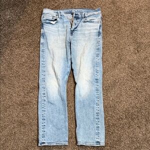 American Eagle Light Blue Men's Straight Jeans 31x30